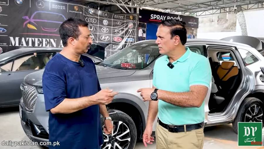 مکینک کے پاس جائیں تو وہ اپنی دیہاڑی کے لیے دائیں بائیں ایسے ہی پینٹ کر دیتا ہے، متین آٹوز پر یہ نہیں ہوتا
