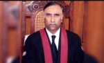 چیف جسٹس اسلام آباد ہائی کورٹ کے اعزاز میں تقریب، جنگی ترانہ چل گیا