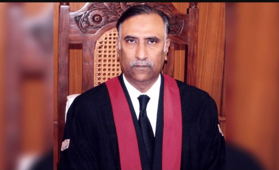 چیف جسٹس اسلام آباد ہائی کورٹ کے اعزاز میں تقریب، جنگی ترانہ چل گیا