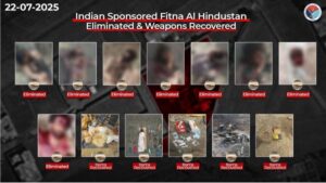 قلات میں سیکیورٹی فورسز کے آپریشنز، بھارتی حمایت یافتہ 8 دہشتگرد ہلاک