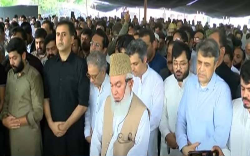 لاہور؛سینئر سیاستدان، رکن قومی اسمبلی میاں اظہر کی نماز جنازہ ادا کر دی گئی