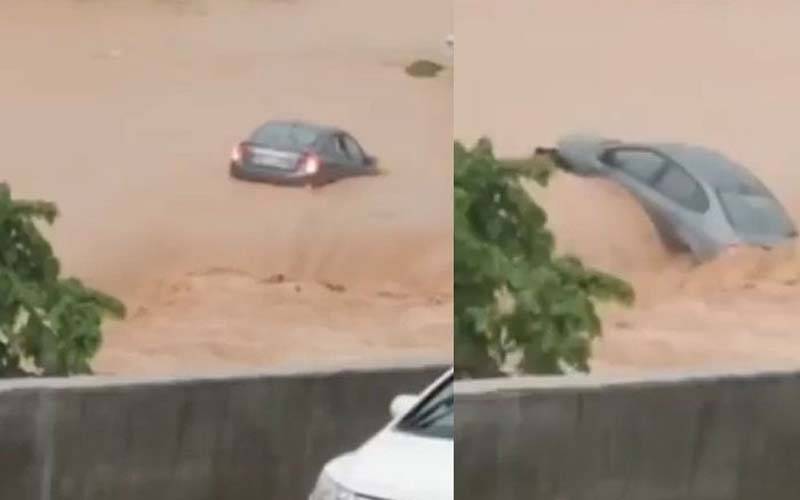 اسلام آباد میں سیلابی ریلے میں گاڑی سمیت بہہ جانے والے کرنل ریٹائرڈ اسحاق قاضی کی لاش مل گئی، بیٹی کی تلاش جاری