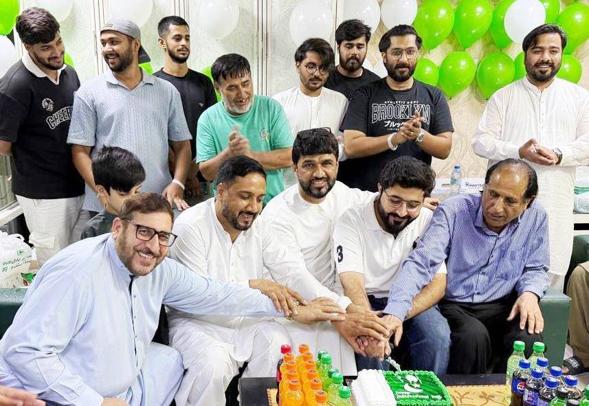 پاکستان مسلم لیگ ن عجمان نے پاکستان کا 78واں جشن آزادی منایا