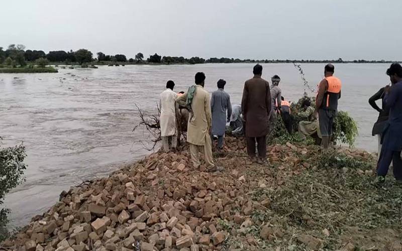 بھارت کے پانی چھوڑنے پر ستلج کے حفاظتی بند ٹوٹ گئے، بستیاں زیر آب، لوگ بے گھر