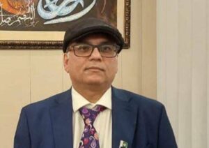 اوورسیز پاکستانیز کمیشن پنجاب کے وائس چیئرپرسن بیرسٹر امجد ملک کی مانچسٹر میں نئے قونصل جنرل سے ملاقات
