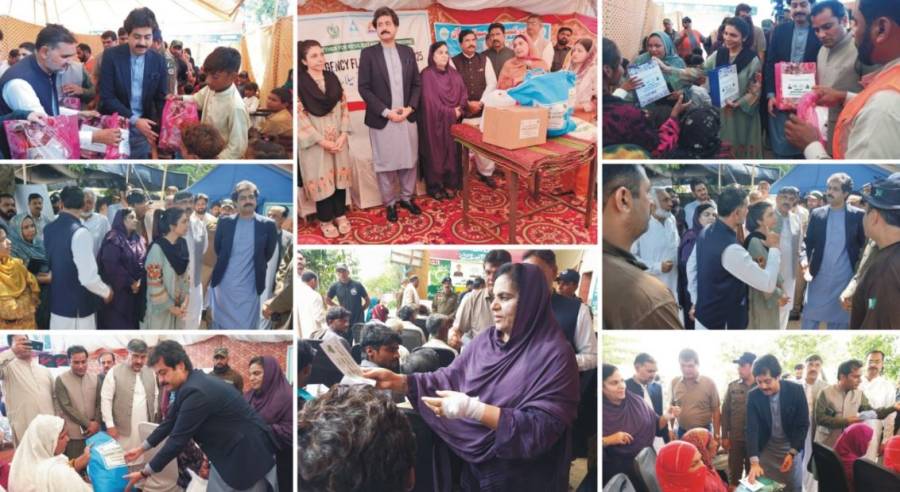 صوبائی وزیر سوشل ویلفیئر سہیل شوکت بٹ کا سیلابی صورتحال کا جائزہ لینے کے لیے قصور کا دورہ