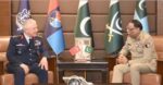ترک فضائیہ کے کمانڈر جنرل ضیا ءجمیل قادی اوغلو کی چیئرمین جوائنٹ چیفس آف سٹاف کمیٹی جنرل ساحر شمشاد مرزا سے ملاقات