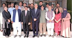 سیکرٹری اطلاعات پنجاب کی جانب سے سابق ڈی جی پی آر غلام صغیر شاہد کے اعزاز میں الوداعی تقریب