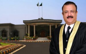 اسلام آباد ہائی کورٹ کے جسٹس طارق جہانگیری کو کام سے روکنے کا حکم نامہ جاری