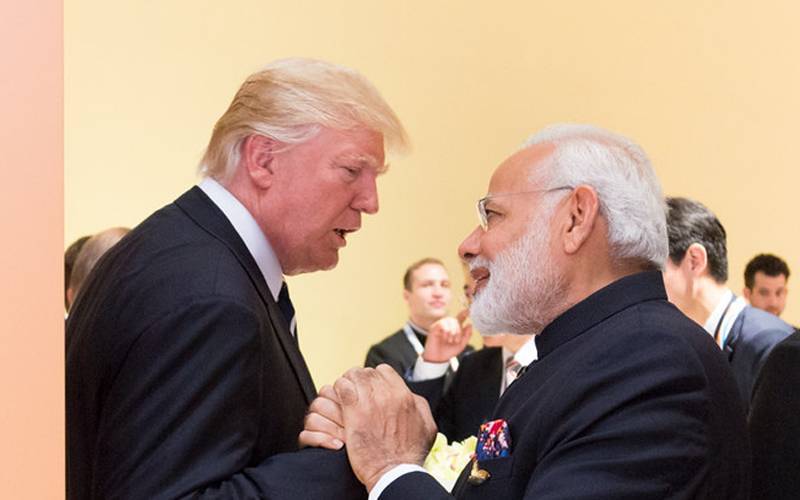جون کے بعد ٹرمپ کا مودی کو فون