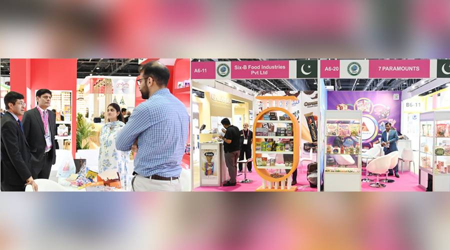 دبئی ورلڈ ٹریڈ سینٹر میں منعقد ہونے والے ISM Middle East 2025 میں پاکستان پویلین کا افتتاح