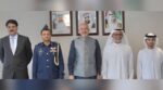 سفیر پاکستان فیصل نیاز ترمذی کی سیف محمد السویدی، ڈائریکٹر جنرل، جنرل سول ایوی ایشن اتھارٹی سے الوداعی ملاقات