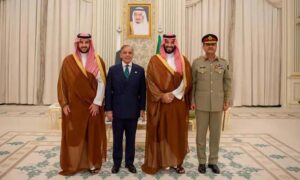 پاک سعودی دفاعی معاہدے سے ایک روز قبل ایران کی اہم شخصیت نے محمد بن سلمان سے ملاقات کی: صحافی کامران یوسف