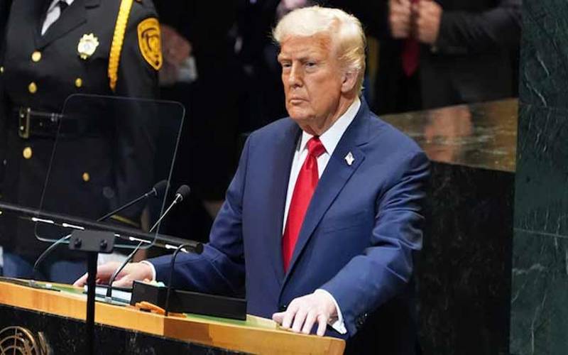 ٹرمپ اقوام متحدہ اجلاس میں بھی پاک بھارت جنگ بندی کا ذکر کرنا نہ بھولے