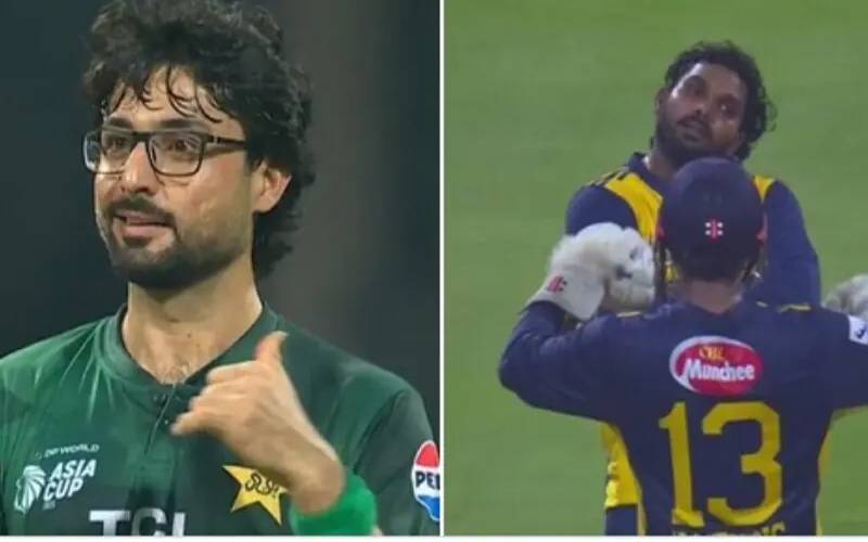ایشیا کپ میں ابرار اور ہاسارنگا کے جشن کے چرچے، ایک دوسرے کے انداز میں سیلیبریشن