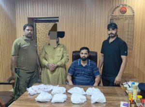 لاہور: منشیات فروش گرفتار، 7 کلو چرس برآمد