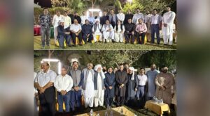 سابق وفاقی وزیر چوہدری شہباز حسین کی جانب سے چوہدری اللہ دتہ وڑائچ کے اعزاز میں پرتکلف عشائیہ