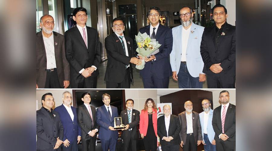 پاکستان بزنس کونسل دبئی کی جانب سے وزیر مملکت / وزیر اعظم پاکستان کے کوآرڈینیٹر رانا احسان افضل خان کے ساتھ انٹرایکٹو ملاقات کا اہتمام