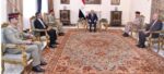 فیلڈ مارشل عاصم منیر کی مصر کے صدر عبدالفتاح السیسی سے ملاقات
