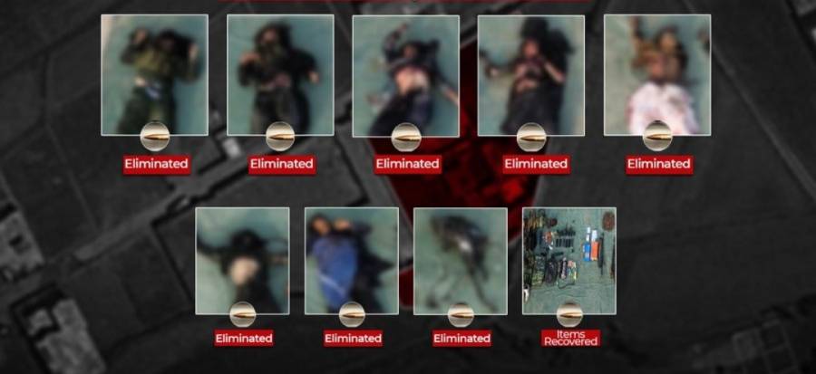 ٹانک "فتنہ الخوارج" کے خلاف سیکیورٹی فورسز کا انٹیلی جنس کی بنیاد پر آپریشن، 8 خارجی ہلاک، آئی ایس پی آر