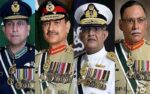 نائیک سیف علی شہید نشان حیدر کو سروس چیفس کا خراج عقیدت