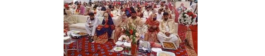 دھی رانی پروگرام، ساہیوال کے 134 جوڑے شادی کے بندھن میں بندھ گئے