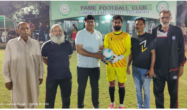 لاہور فٹبال لیگ میں گولز کی برسات، مزید 6 میچز کا فیصلہ، ریال اکیڈمی اور فیم اکیڈمی فاتح