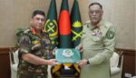 چیئرمین جوائنٹ چیفز جنرل ساحر شمشاد مرزا کی بنگلہ دیش کے آرمی چیف سے ملاقات