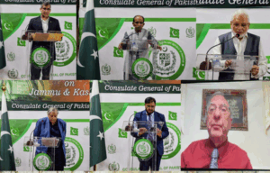 عالمی برادری مقبوضہ کشمیر میں ہونے والی انسانی حقوق کی خلاف ورزیوں کا نوٹس لے: فواد احمد شیر