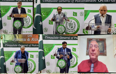 عالمی برادری مقبوضہ کشمیر میں ہونے والی انسانی حقوق کی خلاف ورزیوں کا نوٹس لے: فواد احمد شیر