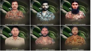 کرم میں سیکیورٹی فورسز کا خوارج کے خلاف کارروائی، 7 خوارج جہنم واصل، کیپٹن نعمان سلیم سمیت 6 جوان شہید