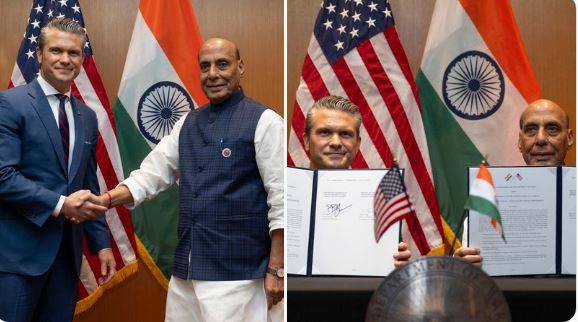 امریکہ اور بھارت کے درمیان 10 سالہ دفاعی معاہدہ طے پا گیا