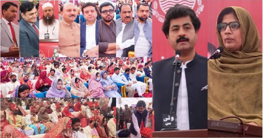 دھی رانی پروگرام کا تیسرا مرحلہ، خانیوال میں 127 مسلمان اور 10 مسیحی جوڑوں کی اجتماعی شادی کی تقریب