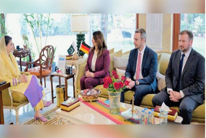 وزیراعلیٰ پنجاب مریم نواز سے جرمن پارلیمنٹ کی رکن دریاء ترک نخباؤرکی ملاقات