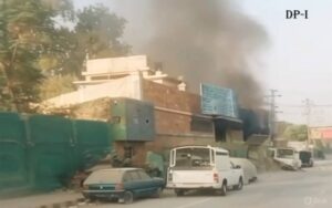 پشاور: سی ٹی ڈی تھانے میں شارٹ سرکٹ سے دھماکا، ایک اہلکار شہید، 2 زخمی