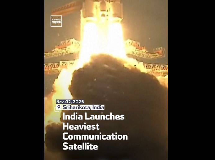 بھارت نے اپنا سب سے وزنی مواصلاتی سیٹلائٹ مدار میں بھیج دیا، کن علاقوں کی کوریج کرے گا؟ جانیے