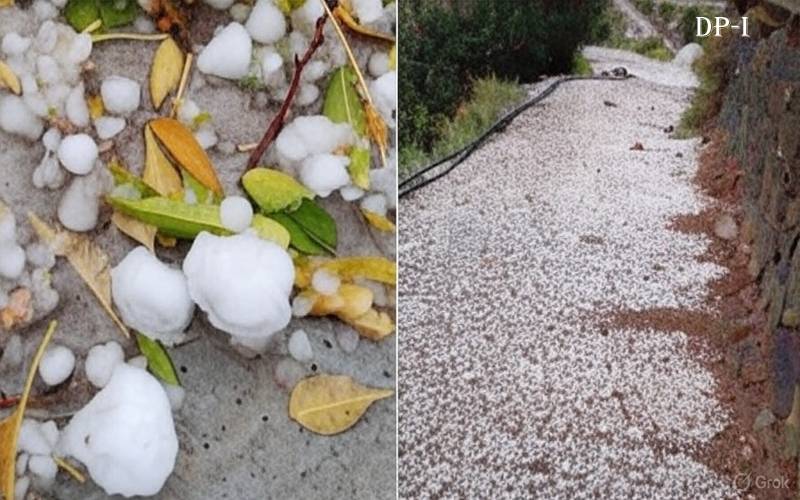 دیر، سوات میں موسلادھار بارش اور ژالہ باری سے سردی میں اضافہ