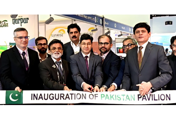 ورلڈ ٹریڈ سینٹر دبئی میں گلف فوڈ مینوفیکچرنگ پاکستان پویلین کا افتتاح قونصل جنرل حسین محمد نے کیا، 2,500 سے زائد نمائش کنندگان کی شرکت