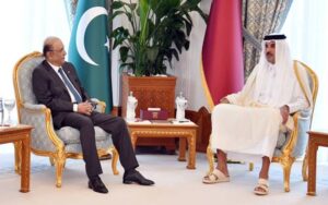 امیر قطر نے پاکستان اور سعودی عرب کے دفاعی معاہدے کو خوش آئند اور بروقت قرار دیدیا