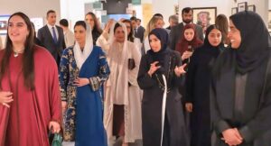 پاکستان کی خاتون اول آصفہ بھٹو زرداری کا منارۃ السعدیات میں ابوظہبی آرٹ 2025 کا دورہ