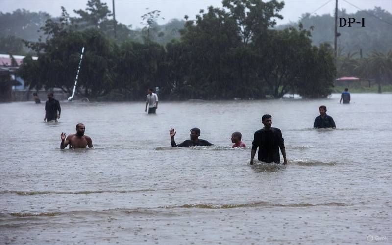 سری لنکا: شدید بارشوں سے سیلابی صورتحال، 46 افراد ہلاک