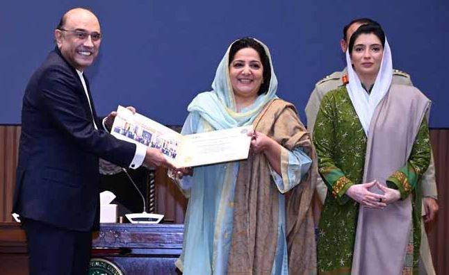 صدر مملکت آصف زرداری کا نیشنل ڈیفنس یونیورسٹی کا دورہ، 27 ویں نیشنل سیکیورٹی ورکشاپ کے شرکاء سے خطاب