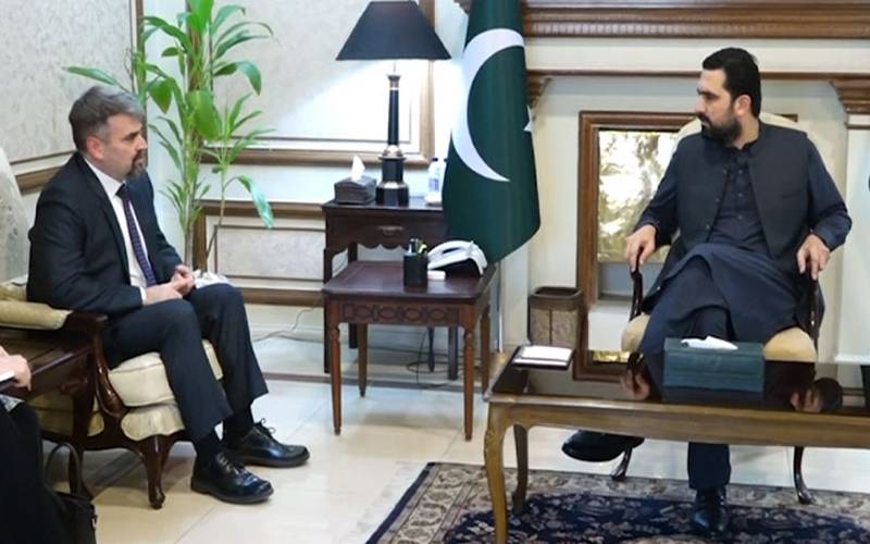 سہیل آفریدی سے امریکی قونصل جنرل کی ملاقات، سکیورٹی تعاون پر تبادلہ خیال