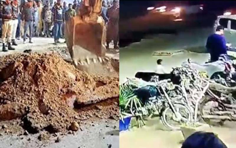 نیپا واقعہ: بی آر ٹی ریڈ لائن کی تعمیرات بچہ گرنے کے حادثے کی وجہ قرار