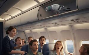 بھارتی پرواز میں ٹیک آف سے چند لمحے قبل کبوتر گھس آيا