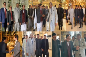 عون ارشد کی دعوتِ ولیمہ، گورنر پنجاب سلیم حیدر کی خصوصی شرکت