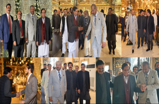 عون ارشد کی دعوتِ ولیمہ، گورنر پنجاب سلیم حیدر کی خصوصی شرکت