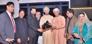 عمان میں عمان پاکستان سوشل کلب کی عبوری کمیٹی کی حلف برداری کی تقریب کا انعقاد، وزارت تنمیہ کے اصول و ضوابط کی پاسداری کرنی چاہیے، سفیر پاکستان