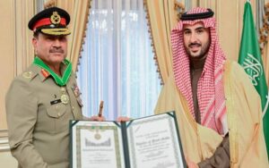 فیلڈ مارشل اور سعودی وزیر دفاع میں ملاقات، انسداد دہشت گردی تعاون پر اتفاق