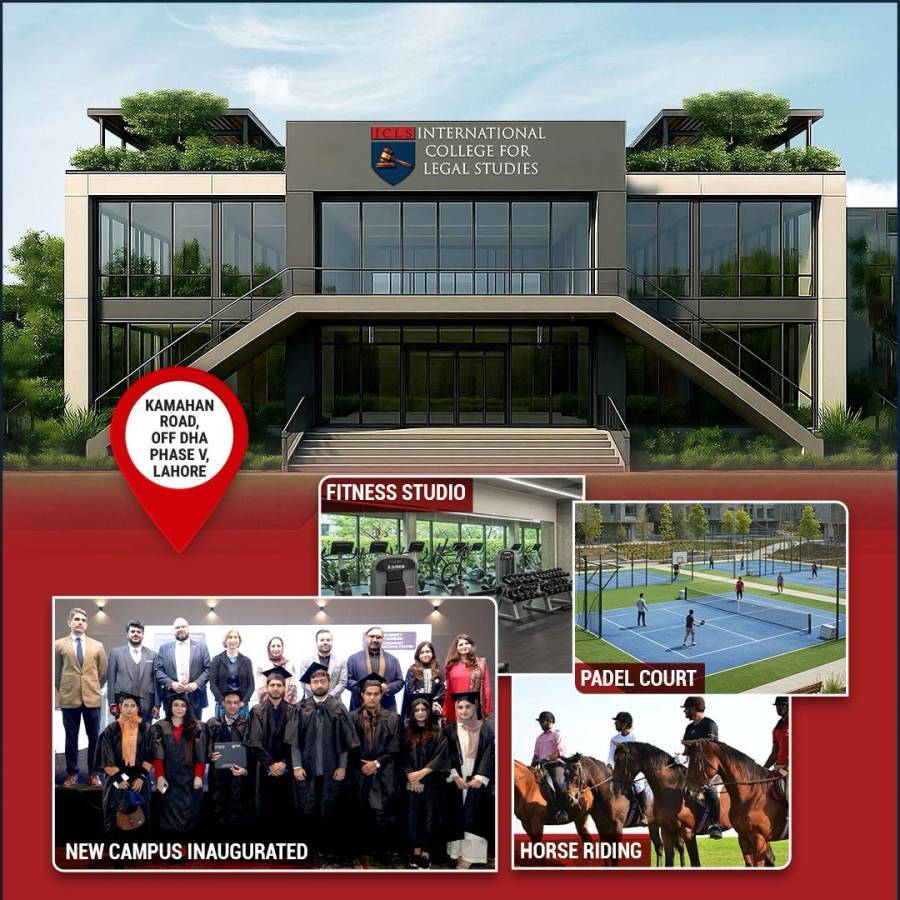 انٹرنیشنل کالج فار لیگل اسٹڈیز (ICLS) کے نئے کیمپس کا افتتاح کرتے ہوئے قانونی تعلیم میں تاریخی سنگ میل طے کرلیا